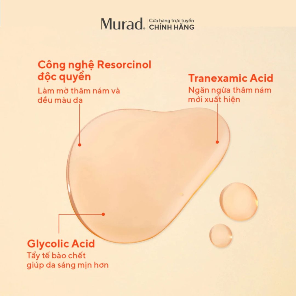Tinh Chất Giảm Nám & Thâm Sạm Cấp Tốc Murad Rapid Dark Spot Correcting Serum (Công Nghệ Resorcinol Độc Quyền)