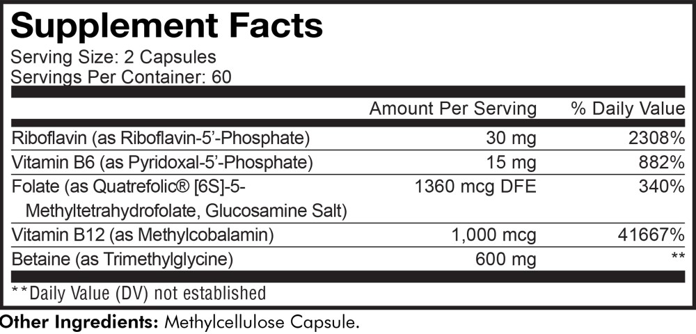 Viên Uống Bổ Não, Giảm Mệt Mỏi CODEAGE Methylfolate B Complex+