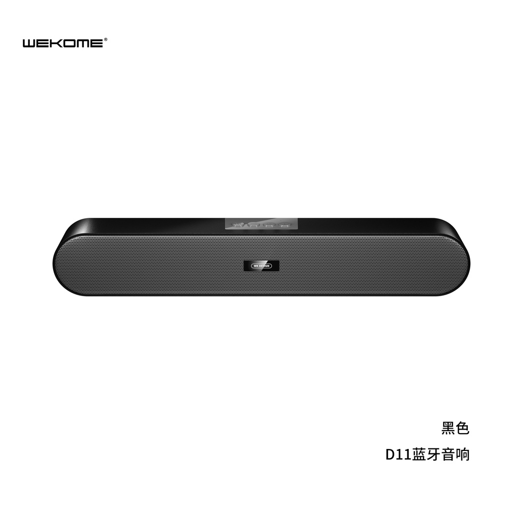 Loa bluetooth mini WEKOME D11 V5.0 hỗ trợ USB thẻ nhớ Jack 3.5 kết nối tivi máy tính