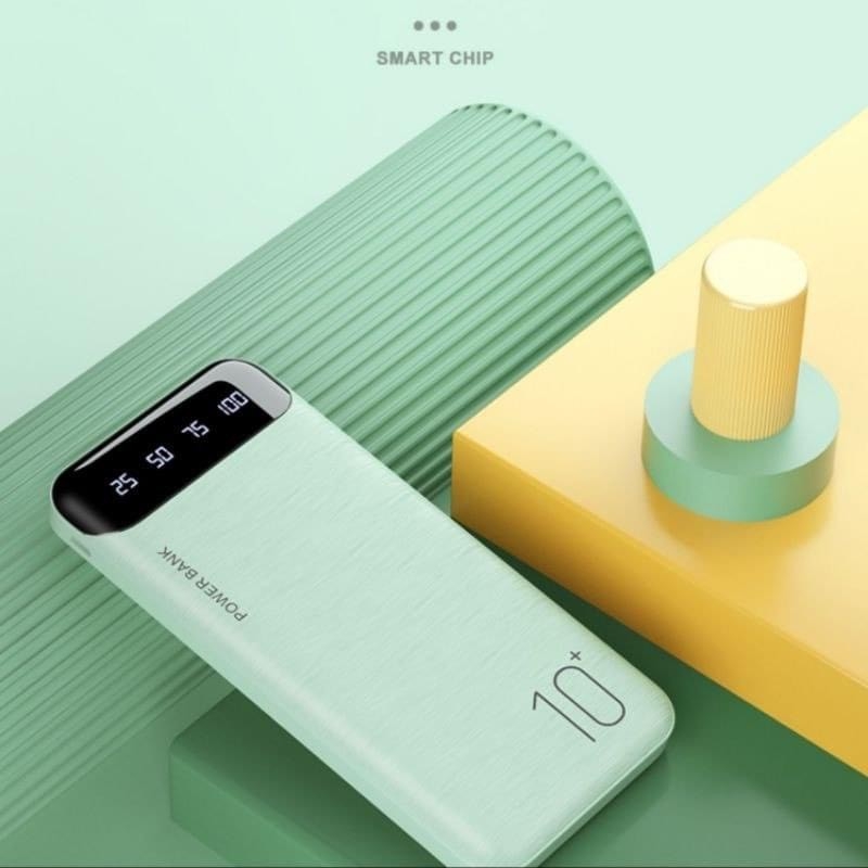 Sạc dự phòng WP161 - 163 tích hợp màn hình Led Dung Lượng 10000mAh - 20000mAh WEKOME màu sắc trẻ trung, 4 cổng sạc