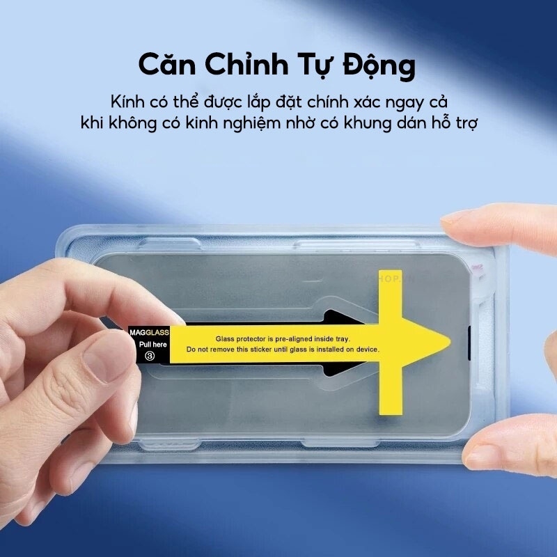 Kính cường lực tự dán KINGKONG TC siêu bền - Có màng bảo vệ loa iphone 11 12 13 14 15 Promax
