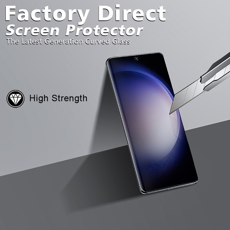 [SAMSUNG] Kính cường lực BAIKO SAMSUNG - Màn hình cong 3D bo khít viền máy S21 S22 S23+ S23Ultra/S24/S24ULTRA