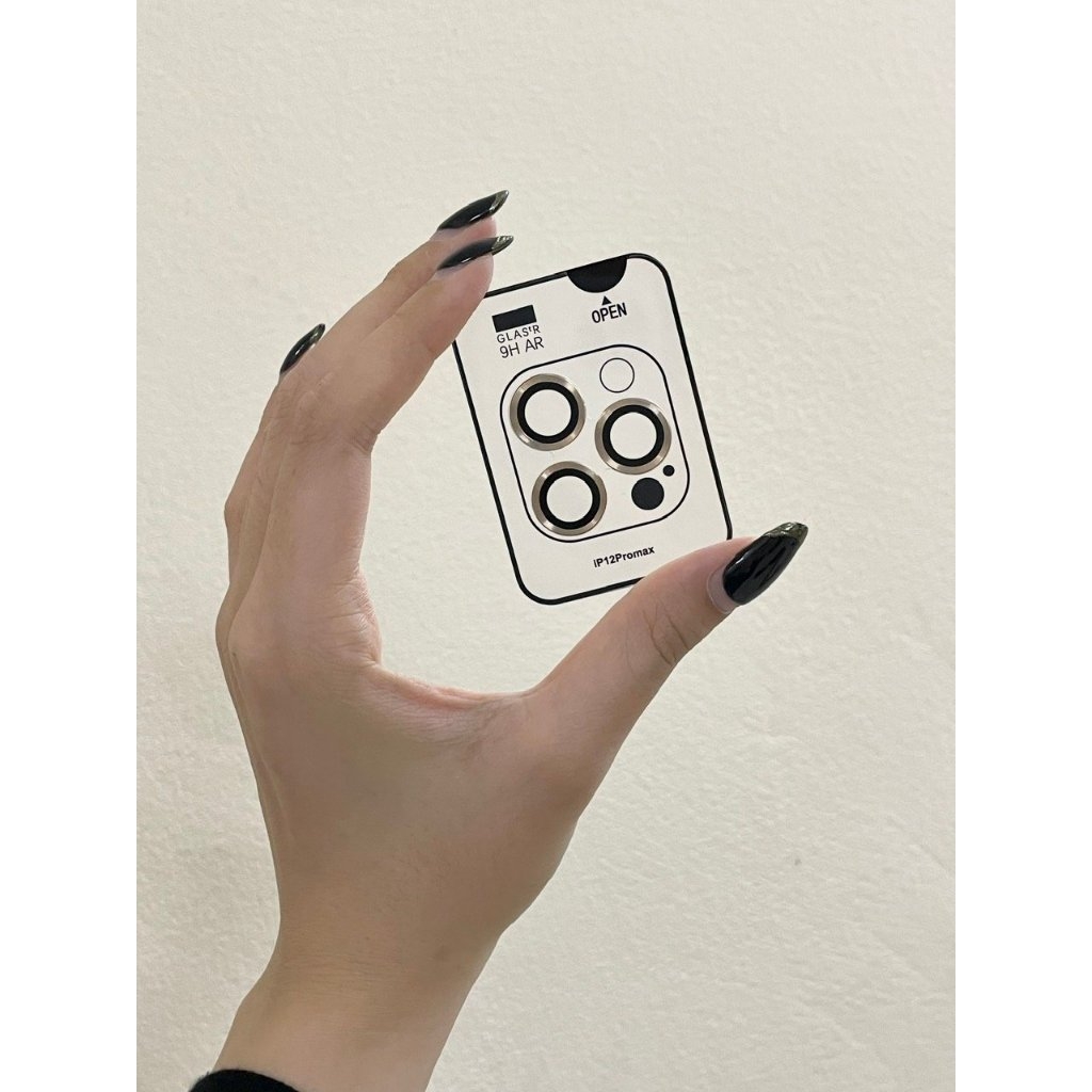 [ TỰ DÁN ] Kính bảo vệ camera tự dán KOLEAD 001 màu viền tương thích các dòng máy 11 12 13 14 15 pro plus promax