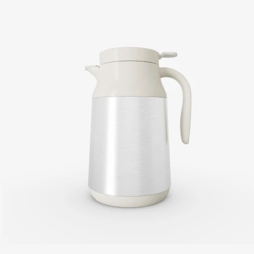Bình ủ Rạng Đông 1300TS2.E dung tích 1.3 lít hiển thị nhiệt độ trên nắp bình, thiết kế miệng rộng tiện lợi