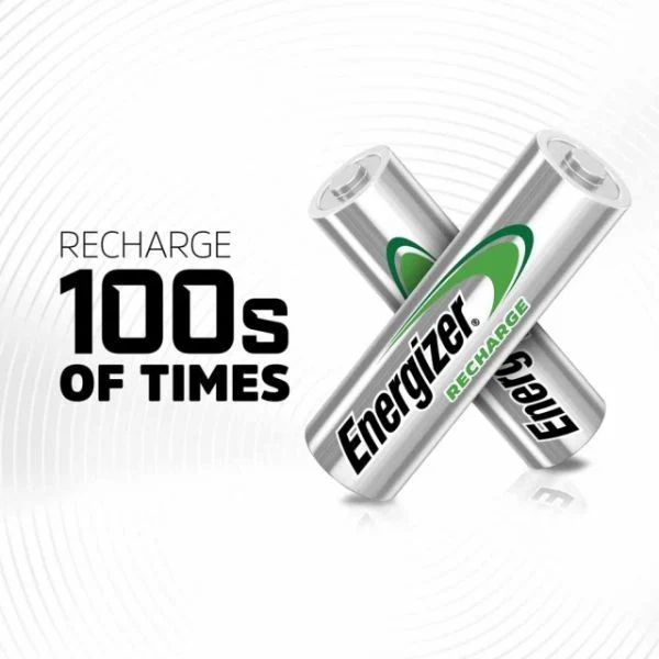 PIN SẠC ENERGIZER AA 2000MAH NH15 PP RP2 - Vỉ 2 Viên Pin AA Sạc Lại Chính Hãng