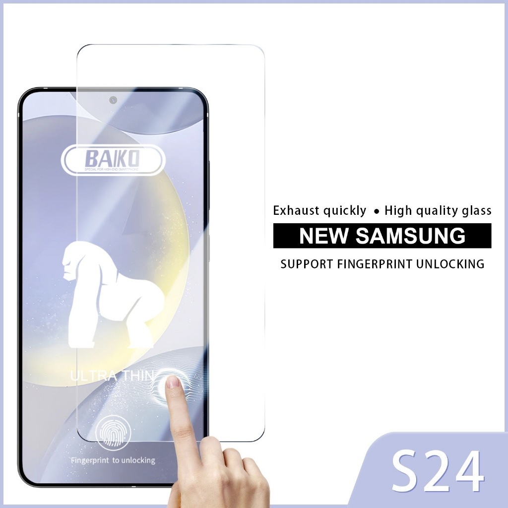 [SAMSUNG] Kính cường lực BAIKO SAMSUNG BKSS1 cao cấp - độ cứng 9H - viền siêu mỏng cho Samsung S24 S24 Plus S24 Ultra S25Ultra