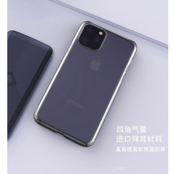 Ốp Lưng chính hãng WK Design Silicon trong suốt IPhone 12/12 Pro Max 13/13 Pro Max