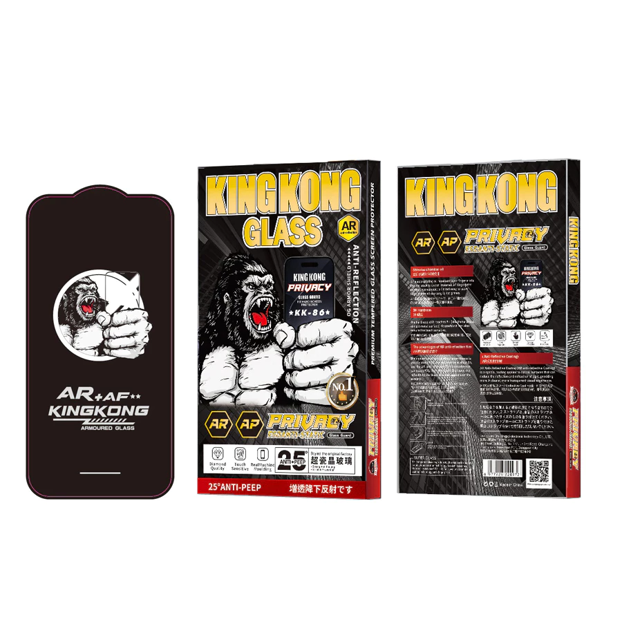 [KHÔNG VIỀN] Kính cường lực KINGKONG KK-67 nano siêu mượt, chống va đập, có màng loa Iphone 11 12 13 14 15 16 Promax.