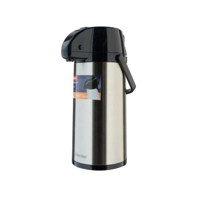 Phích nước Rạng Đông 2 lit cần bơm cao cấp, chất liệu inox, Bình thuỷ giữ nhiệt cafe, pha trà Model 2045ST1.E
