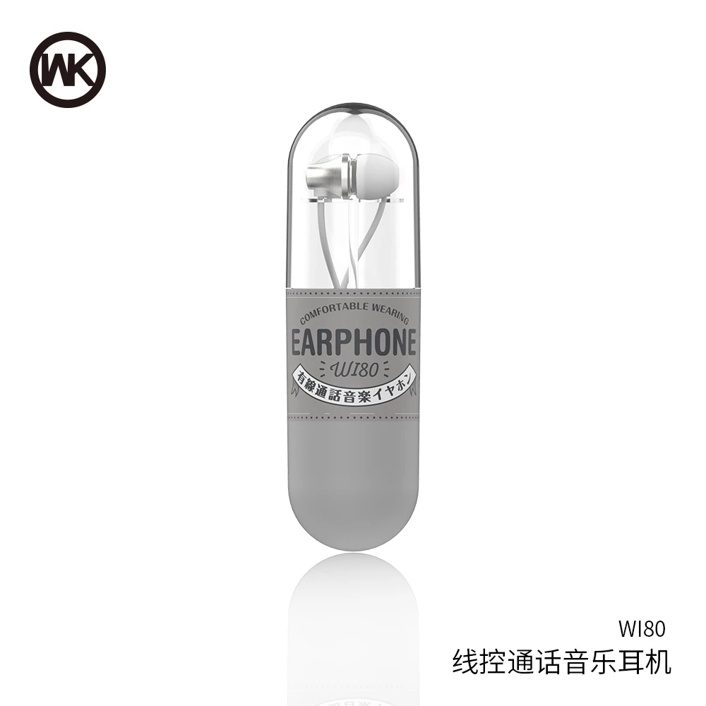 Tai nghe có dây WEKOME Wi80 Wired Earphone có sẵn nhiều màu