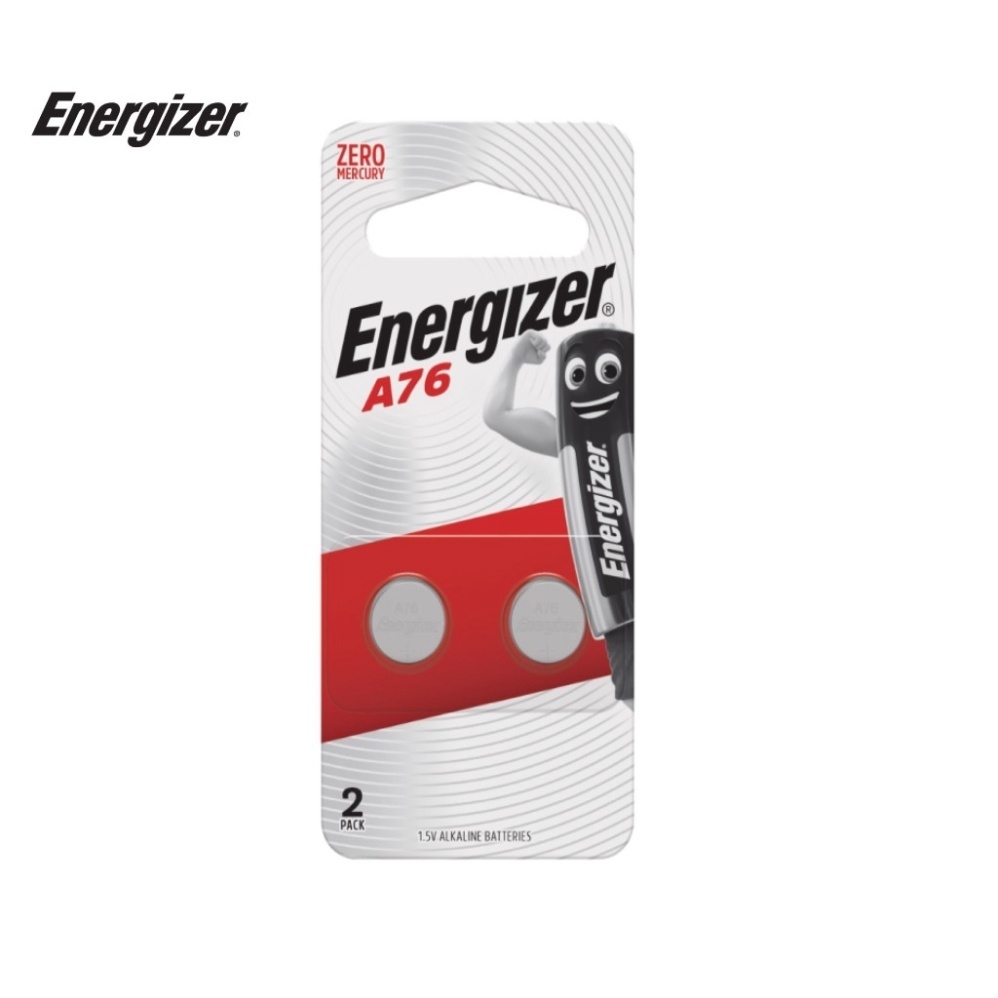 PIN ENERGIZER SPECIALTY A76 BP2 - Pin Cúc Áo Alkaline Vỉ 2 Viên Chính Hãng