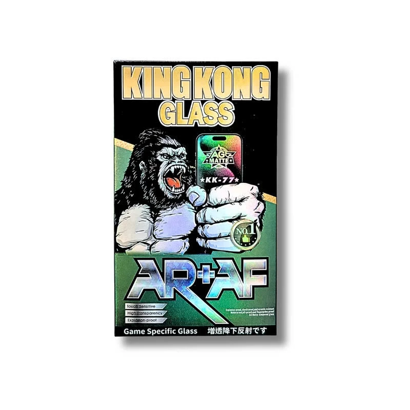 [ CHỐNG VÂN TAY ] Kính cường lực KINGKONG KK-77 nhám chống vân tay, cường lực chơi game cho iphone 11 12 13 14 15 16 pro