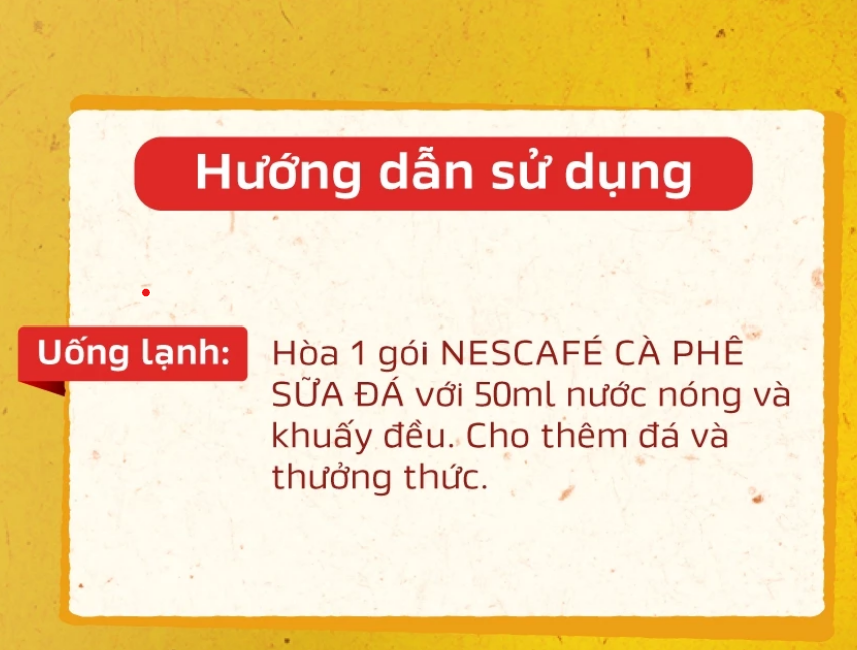 Combo 3 Bịch Cà phê Hòa tan NESCAFÉ CAFÉ SỮA ĐÁ 25 gói Nhân đôi sánh quyện