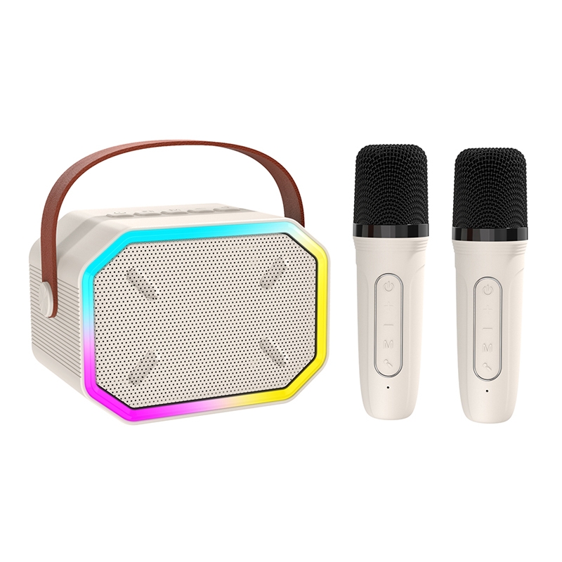 Loa Karaoke Bluetooth P3 KOLEAD Kèm 1- 2 Micro Không Dây, Âm Thanh Siêu Hay,Sang Trọng Nhỏ Gọn Tiện Lợi,dễ dàng mang theo