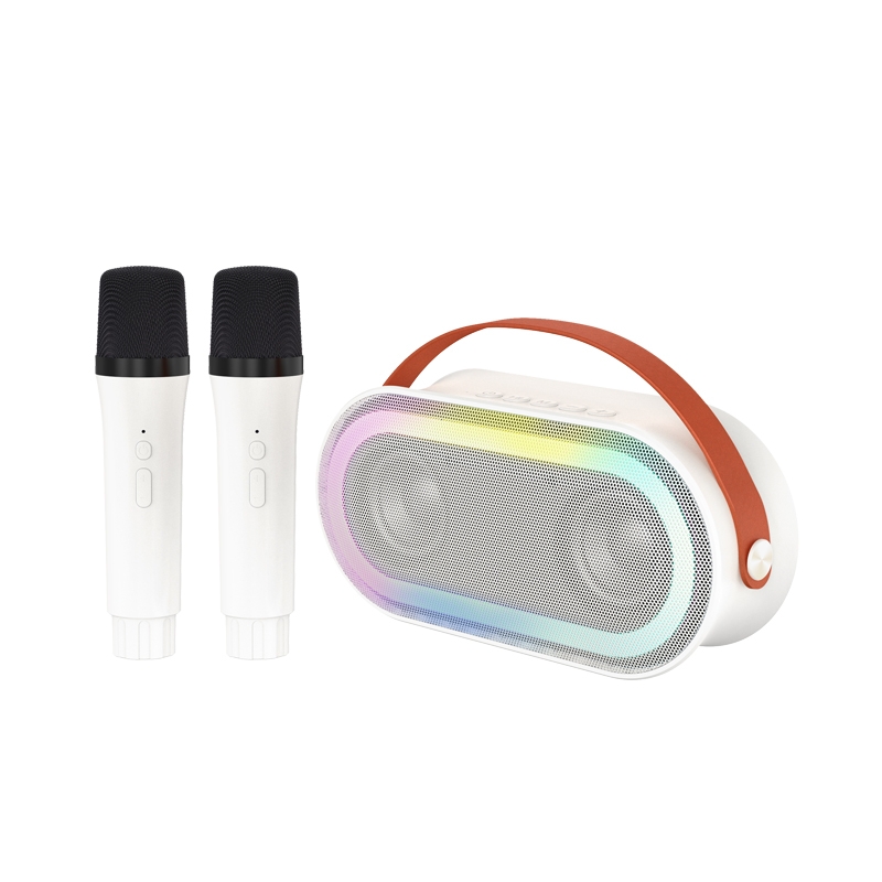 Loa Karaoke Bluetooth P6 KOLEAD Kèm 1 2 Micro Không Dây, Âm Thanh Siêu Hay,Sang Trọng Nhỏ Gọn Tiện Lợi,dễ dàng mang theo