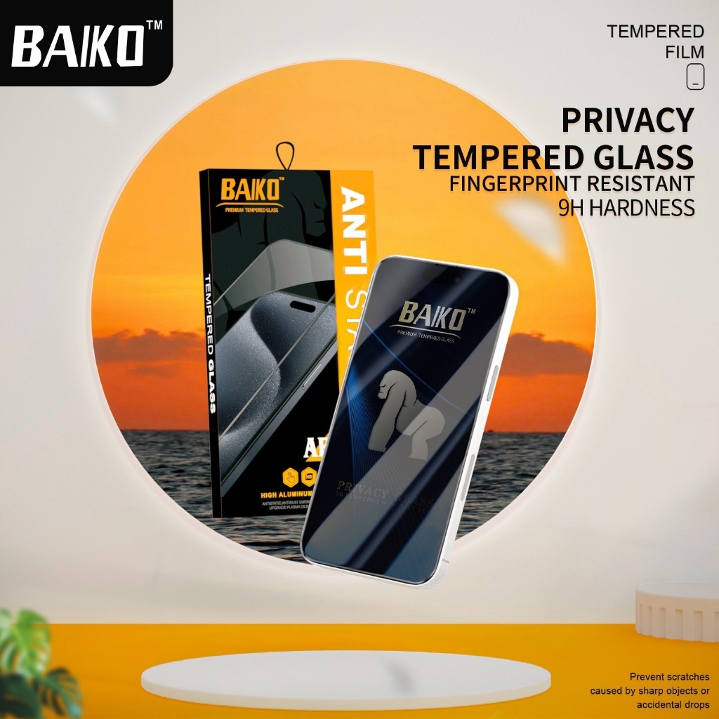 Kính cường lực KINGKONG BAIKO độ cứng 9H siêu mượt siêu bền iphone 17 16 15 14 13 12 11 7 8 Plus Xr X