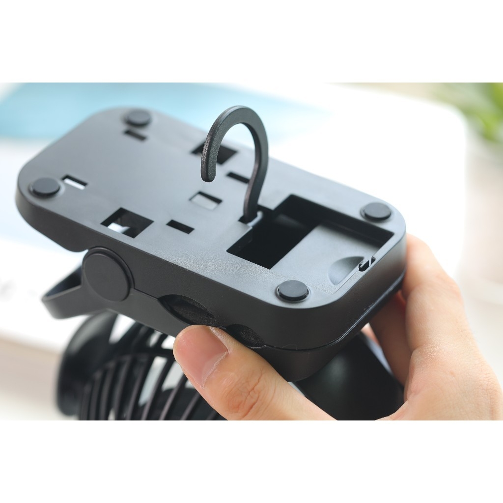 Quạt sạc mini để bàn YOOBAO F04 6400mAh Xoay 720 độ Chạy 32 giờ liên tục - Hàng chính hãng - Bảo hành 12 tháng 1 đổi 1- Thiết kế đẹp tiện dụng