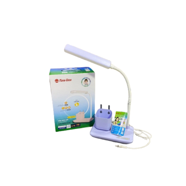 Đèn LED cảm ứng để bàn Rạng Đông RD-RL-45, 4 mức cường độ sáng kèm ống đựng bút tiện lợi
