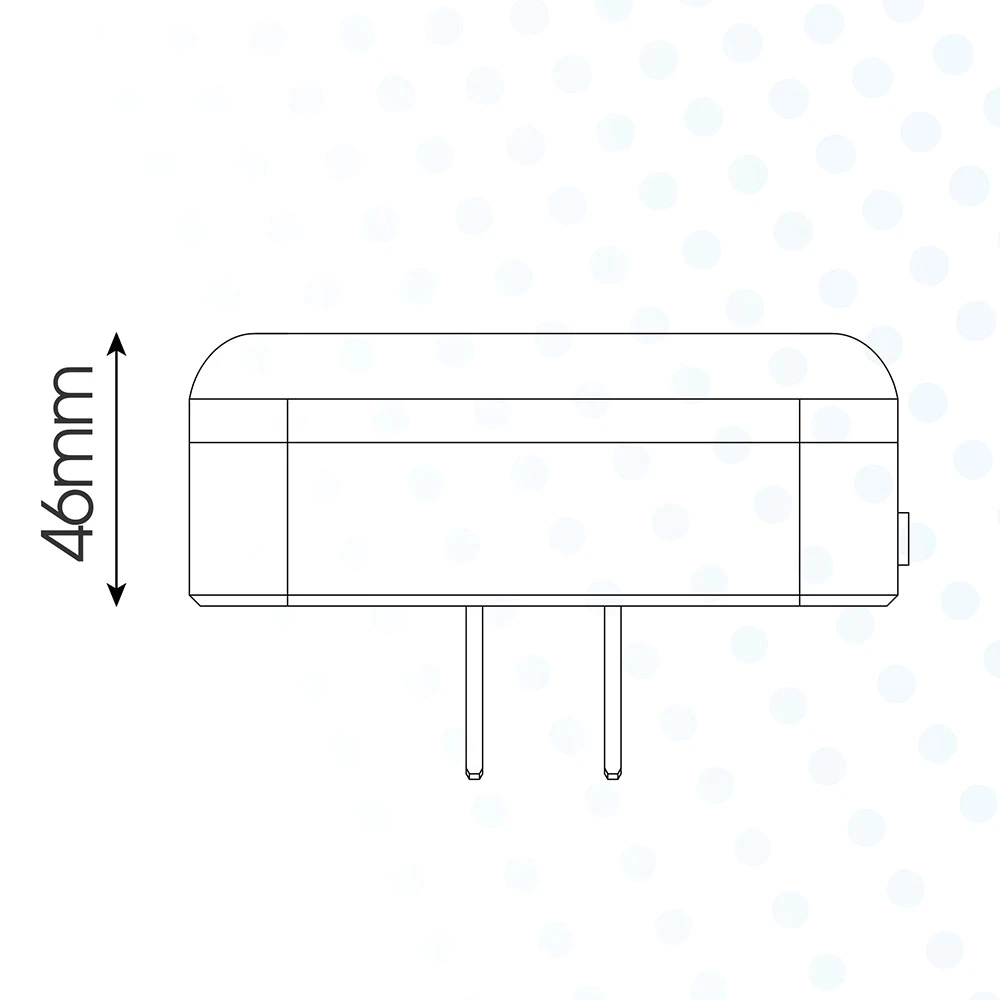 Đèn ngủ cảm biến ánh sáng Rạng Đông ĐN02LS có 2 chế độ đèn làm đèn ngủ, đèn chiếu sáng chân tường, tiết kiệm điện