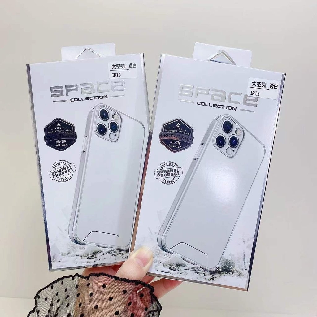 Ốp lưng trong suốt hạn chế ố vàng KOLEAD P83 tích hợp nút bấm kim loại, viền bảo vệ camera cho iphone 11 12 13 14 15 16