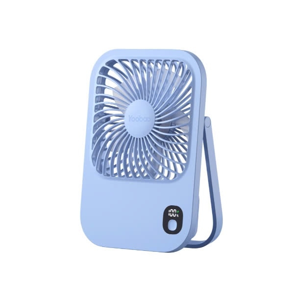 Quạt mini để bàn Yoobao F01P tích hợp pin sạc dung lượng 10000mAh Tuỳ chỉnh 3 cấp độ gió thời gian hoạt động lên tới 32h