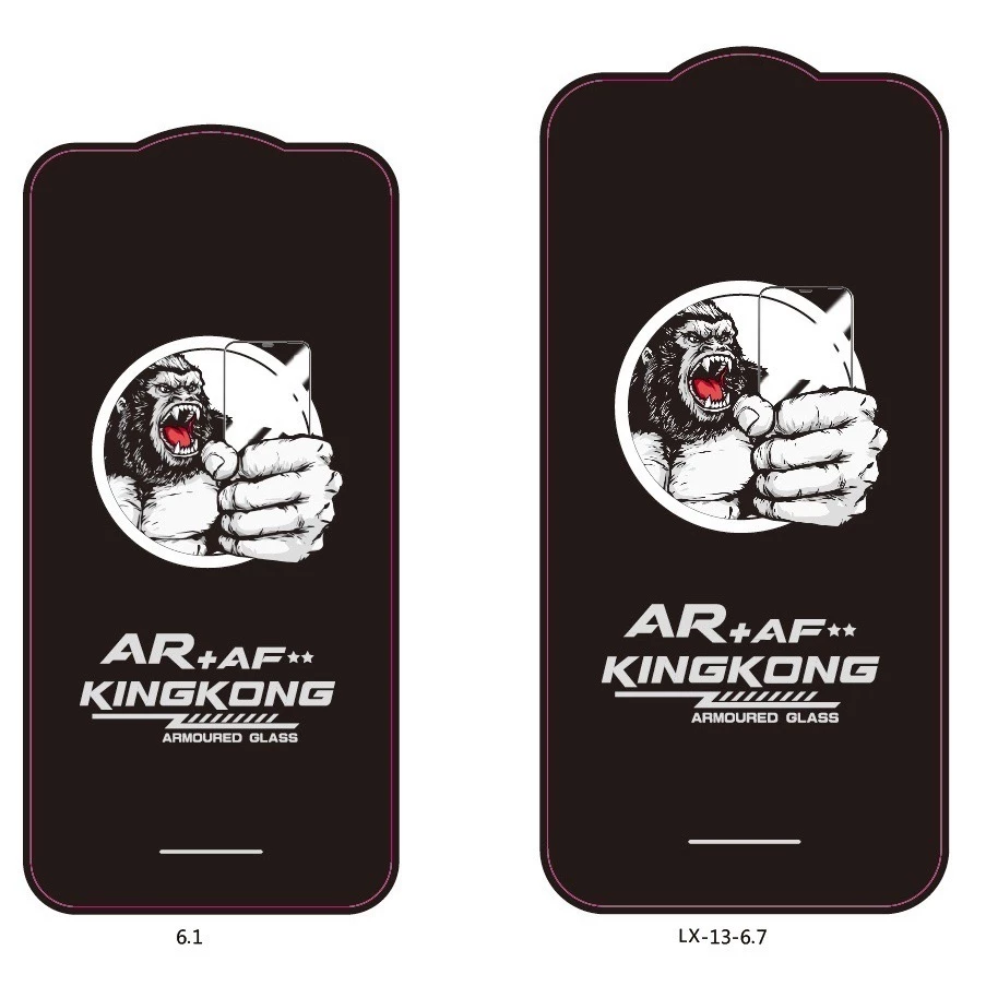 [ CHỐNG VÂN TAY ] Kính cường lực KINGKONG KK-77 nhám chống vân tay, cường lực chơi game cho iphone 11 12 13 14 15 16 pro