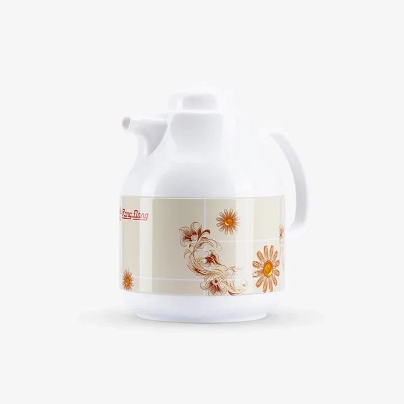 Phích pha trà giữ nhiệt 1L RẠNG ĐÔNG 1055 TS, Ruột thủy tinh cao cấp - Giữ nóng sau 12h và giữ lạnh sau 24h, an toàn với môi trường