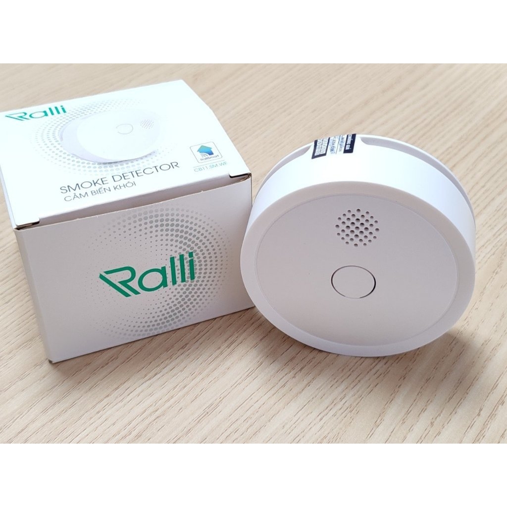 Cảm biến khó.i Rạng Đông chính hãng CB11 kết nối không dây wifi điều khiển qua app thông minh đảm bảo an toàn
