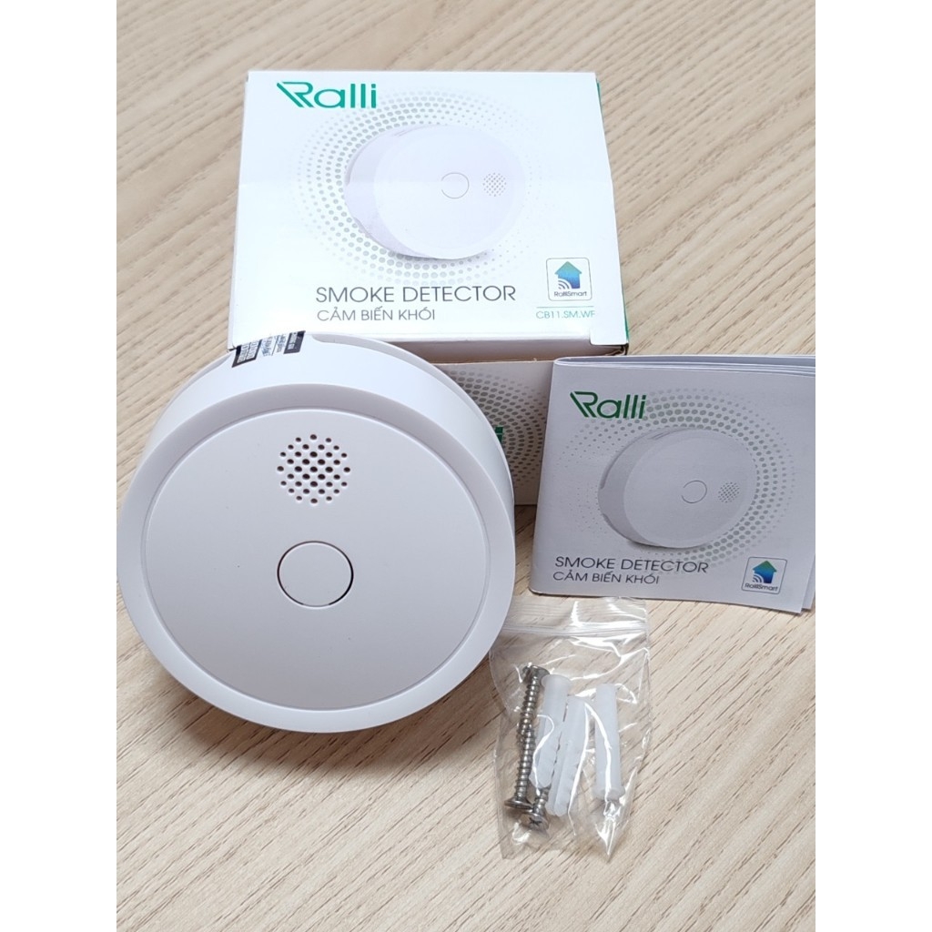 Cảm biến khó.i Rạng Đông chính hãng CB11 kết nối không dây wifi điều khiển qua app thông minh đảm bảo an toàn