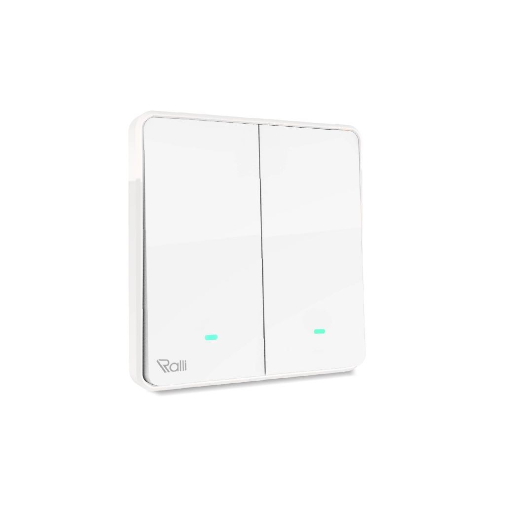 Công tắc cơ điện tử 2 chiều CTC2C.WF V1 kết nối và điều khiển không dây WIFI, điều khiển từ xa thông qua Internet