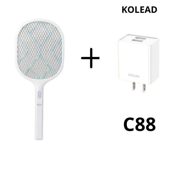 Vợt bắt muỗi Rạng Đông VBM RD.05 tích hợp tay cầm đèn pin, diệt muỗi nhanh chóng, chất liệu an toàn tuyệt đối.
