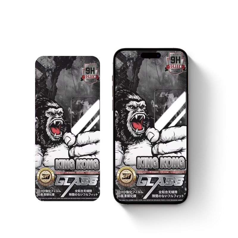 Kính cường lực KINGKONG BAIKO độ cứng 9H siêu mượt siêu bền iphone 17 16 15 14 13 12 11 7 8 Plus Xr X