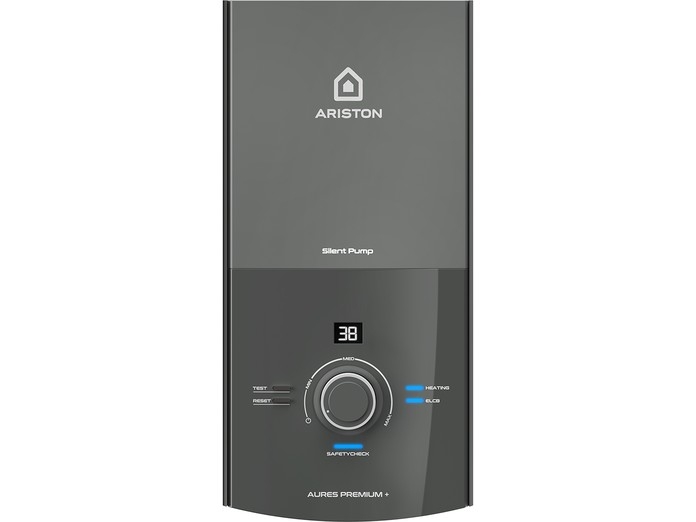Máy nước nóng trực tiếp Ariston AURES Premium+ 4.5P (Bơm trợ lực)