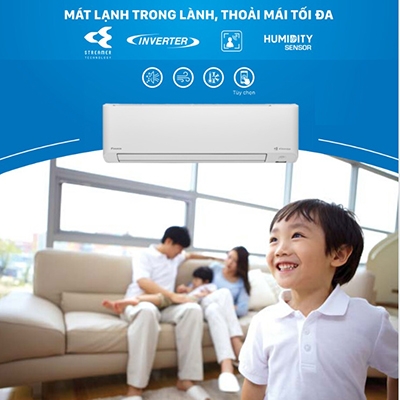 Máy lạnh Daikin 1.0 HP Inverter FTKY25ZVMV (Mắt thần thông minh)