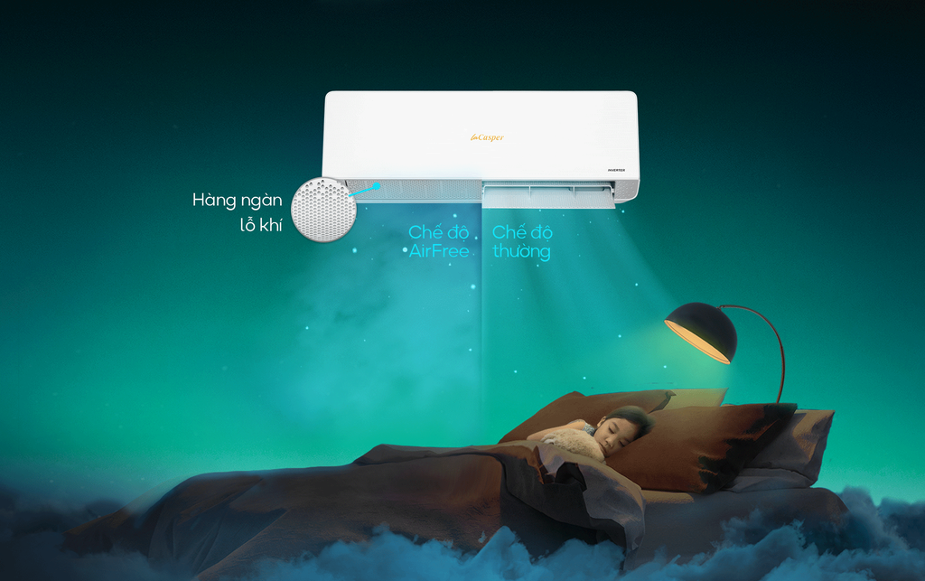 Máy lạnh Casper Inverter 1 HP XC-09IU38 (Mode 2025 cao cấp)