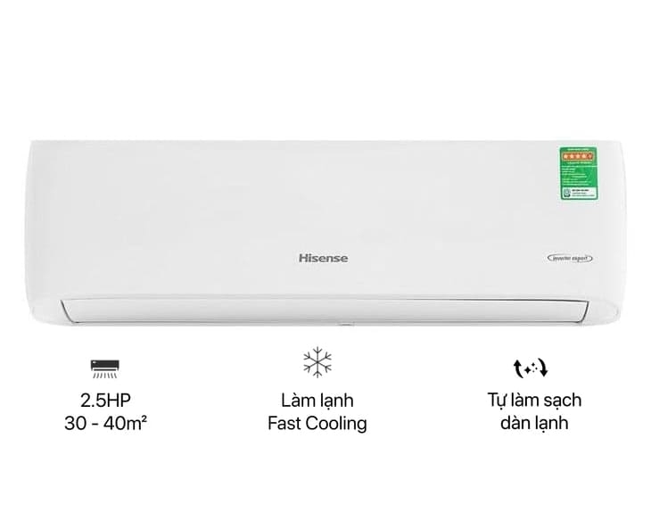 Máy lạnh Hisense Inverter 2.5 HP AS-24TW4RXTCD01