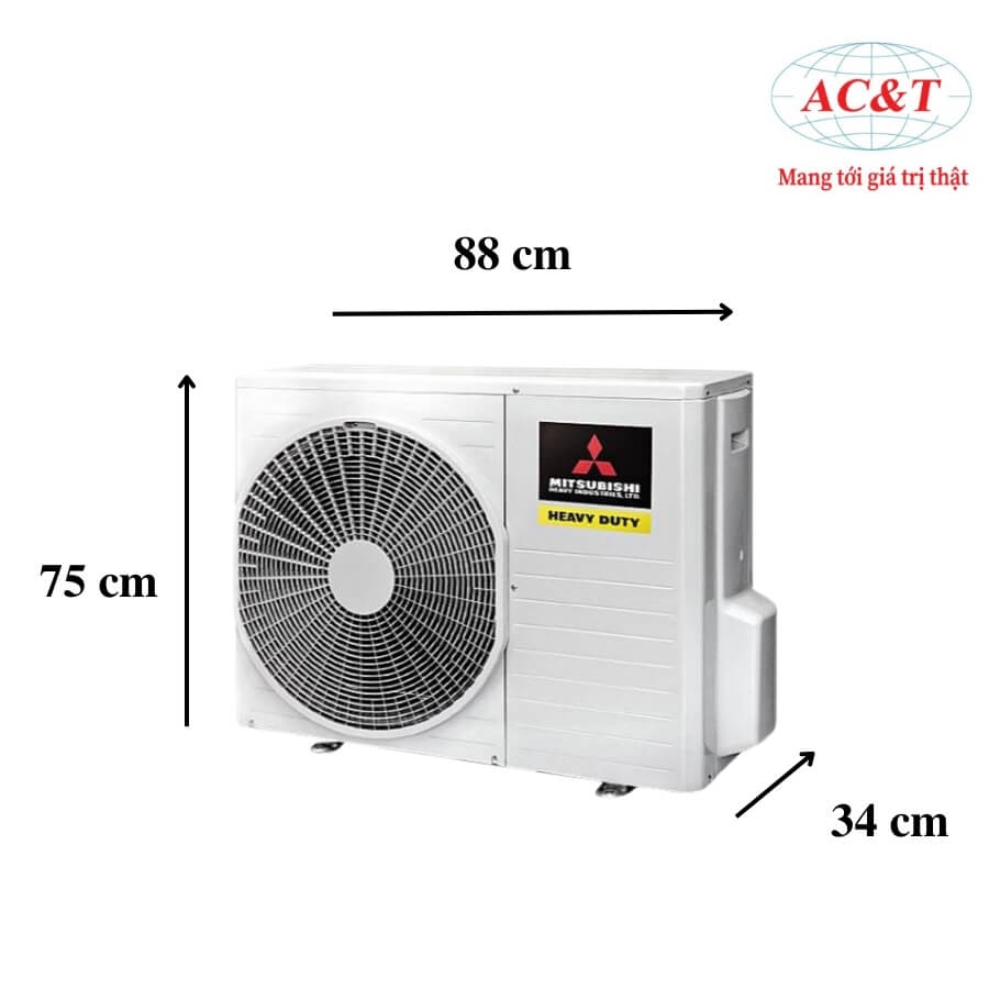 Máy lạnh âm trần Mitsubishi Heavy 4.0 HP Inverter FDT100YA-W5