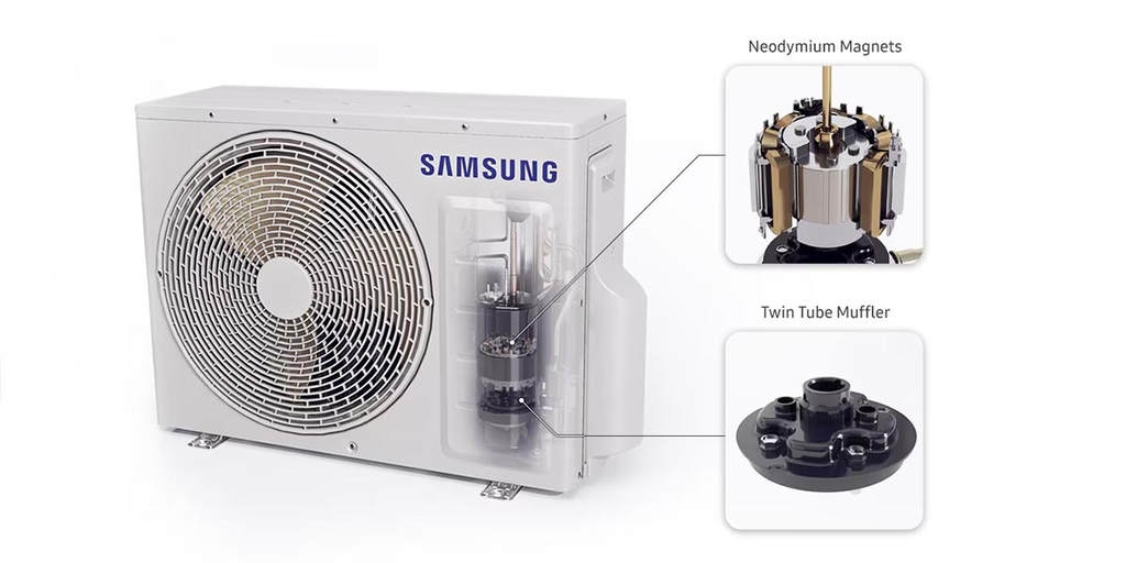 Máy Lạnh Samsung Inverter 1.5 HP AR13CYFAAWKNSV