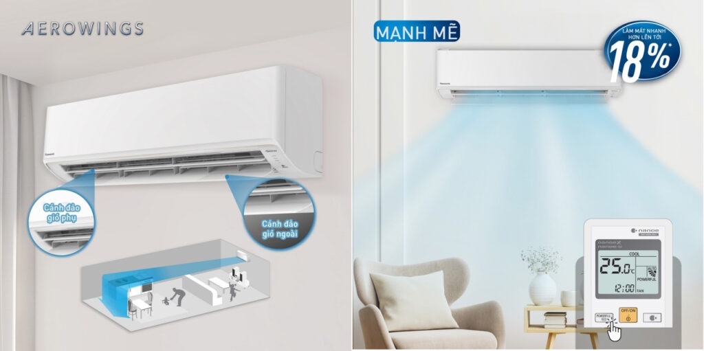 Máy lạnh Panasonic 2.5 HP Inverter CU/CS-RU24AKH-8