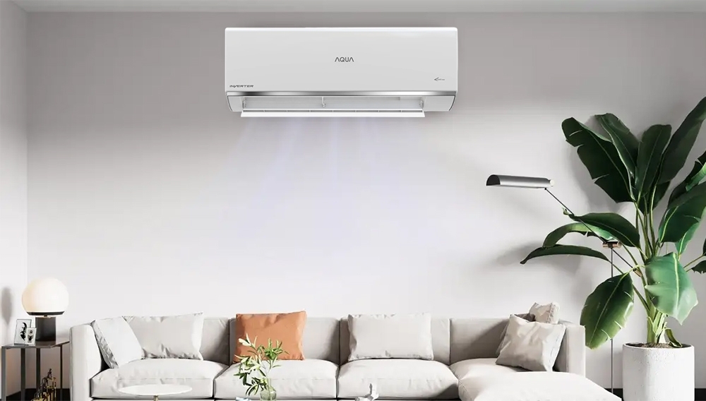 Máy lạnh AQUA Inverter 1.5 HP AQA-RUV13RB3 (Mẫu mới 2025)