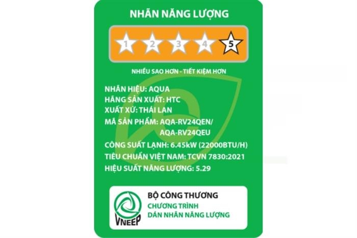 Máy lạnh AQUA Inverter 2.5 HP AQA-RV24QE Mẫu mới