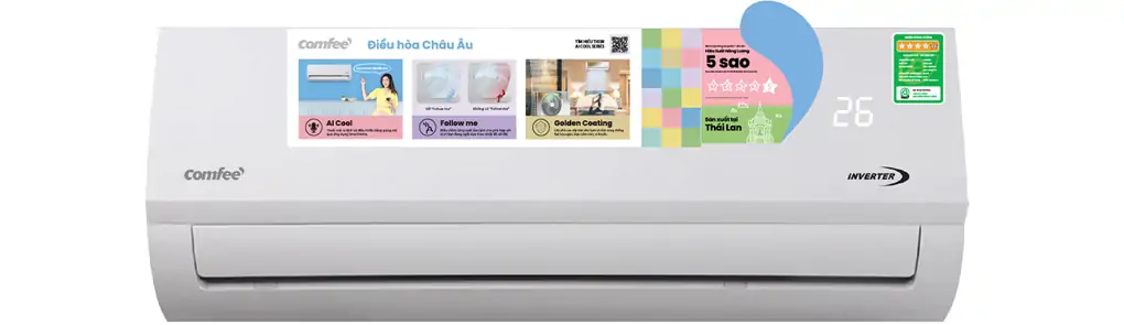 Máy Lạnh Comfee 3.0 HP Inverter CFS-28VAF