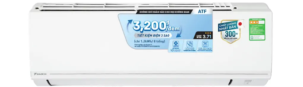 Máy Lạnh Daikin 1.5 Hp ATF35XAV1V/ARF35XAV1V