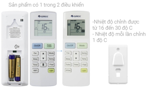 Máy Lạnh Gree 1.0 HP Inverter COSMO9CI (Model 2024)