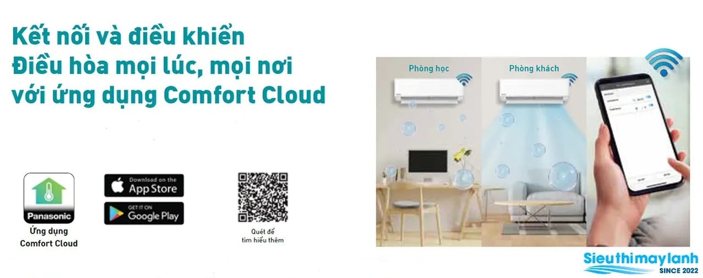 Máy lạnh Panasonic 2.5 HP Inverter CU/CS-U24ZKH-8