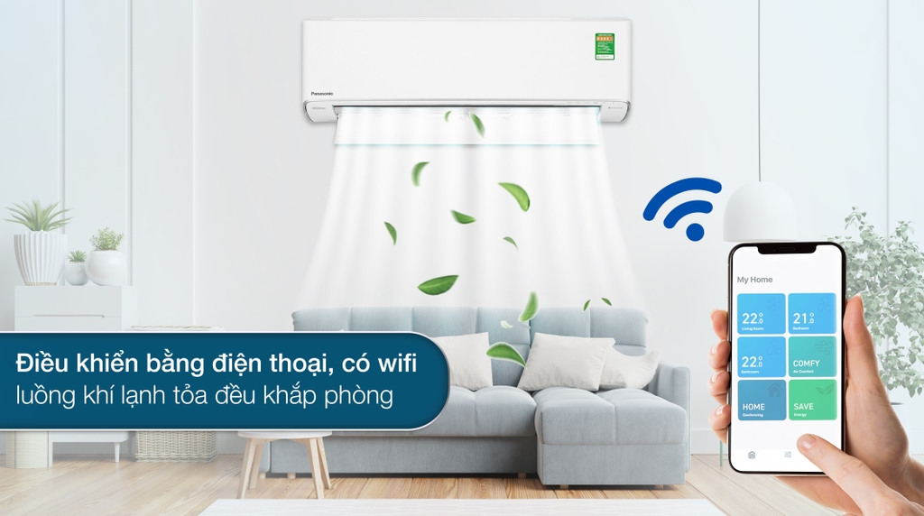 Máy Lạnh Panasonic Inverter 1 HP CU/CS-XU9ZKH-8   ( Mới 2023 )