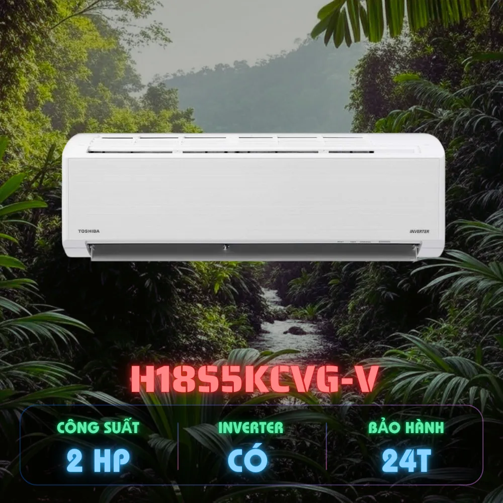 Máy lạnh Toshiba 2.0 HP Inverter RAS-H18S5KCV2G-V (Mode 2025)