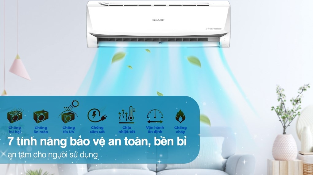 Máy lạnh Sharp 1.5 HP Inverter AH-X13ZEW