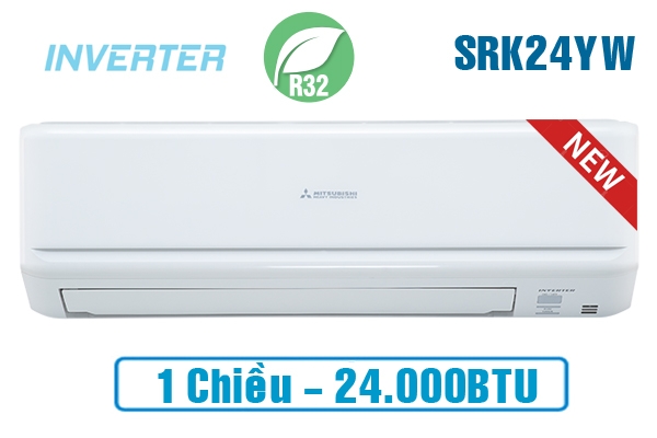 Máy lạnh Mitsubishi Heavy SRK24YW-W5 2.5 HP (2.5 Ngựa) Inverter