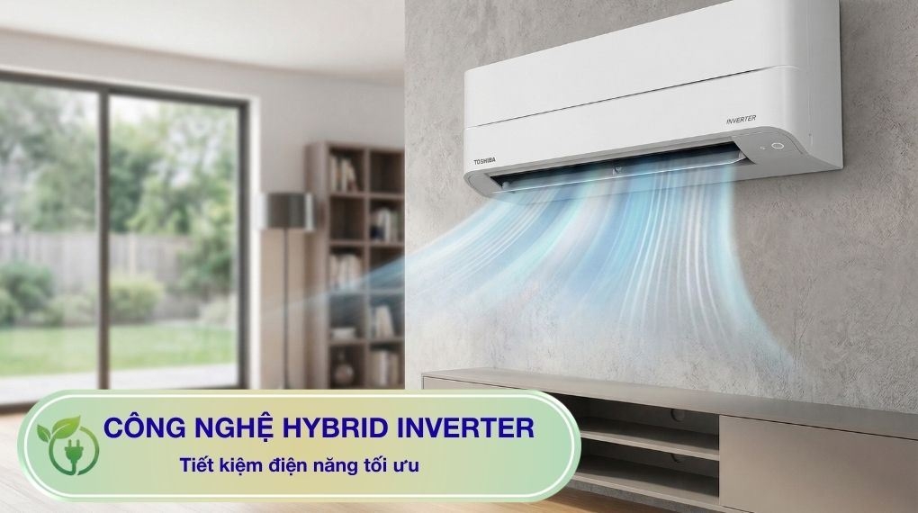 Máy lạnh Toshiba Inverter 2.5HP RAS-H24P2KCVG-V ( Mới 2026 )